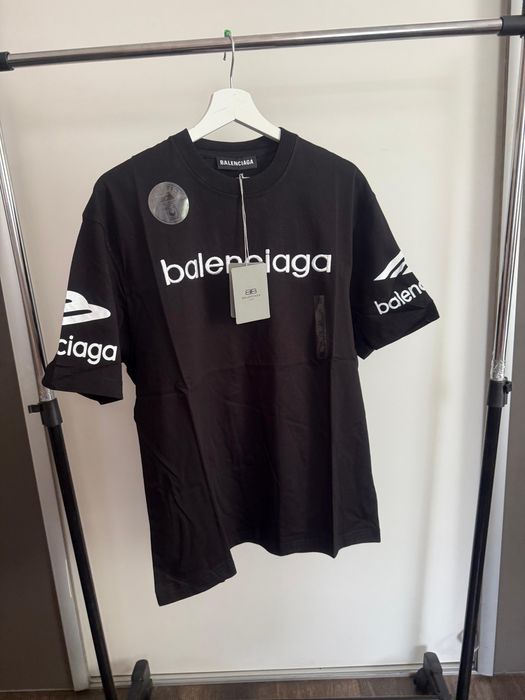 Koszulka Balenciaga czarna