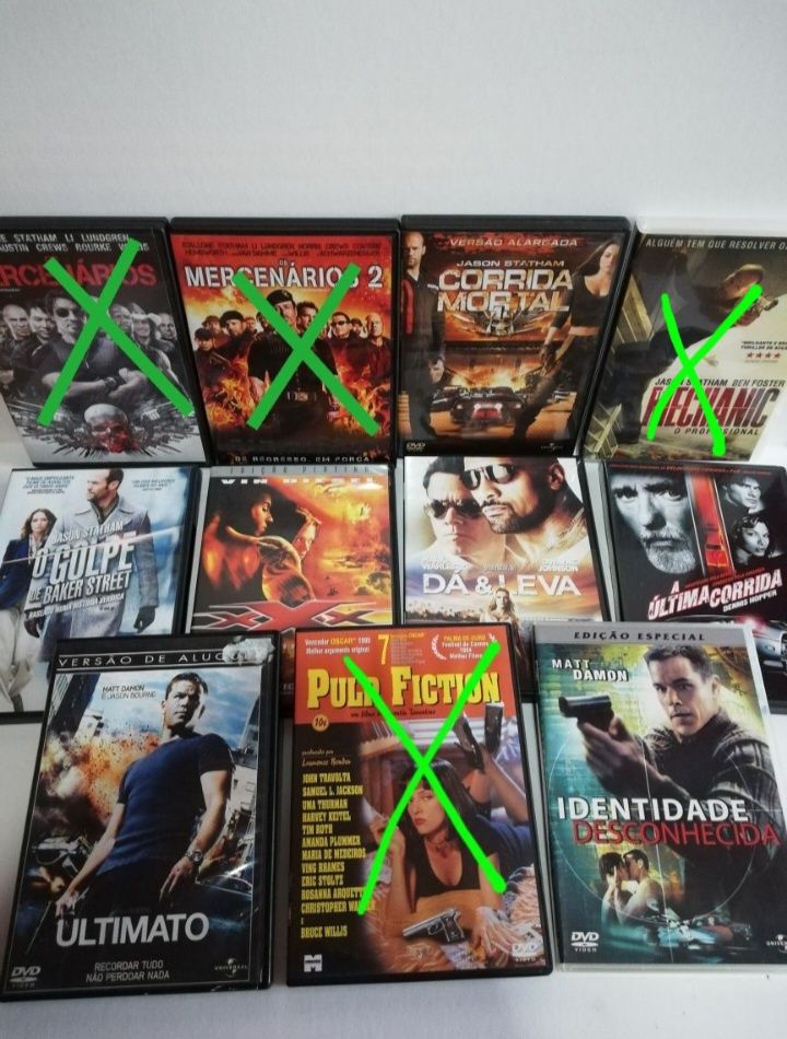 DVDs Ação [vários]