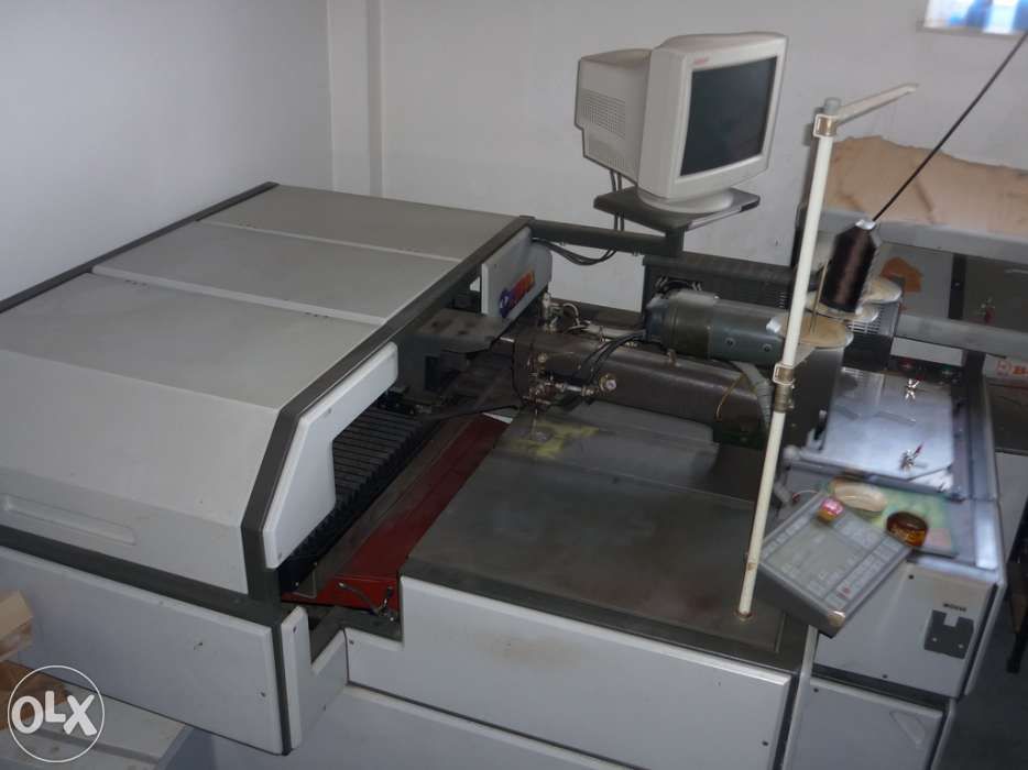 Maquina bordar e coser em pele Orisol 5035