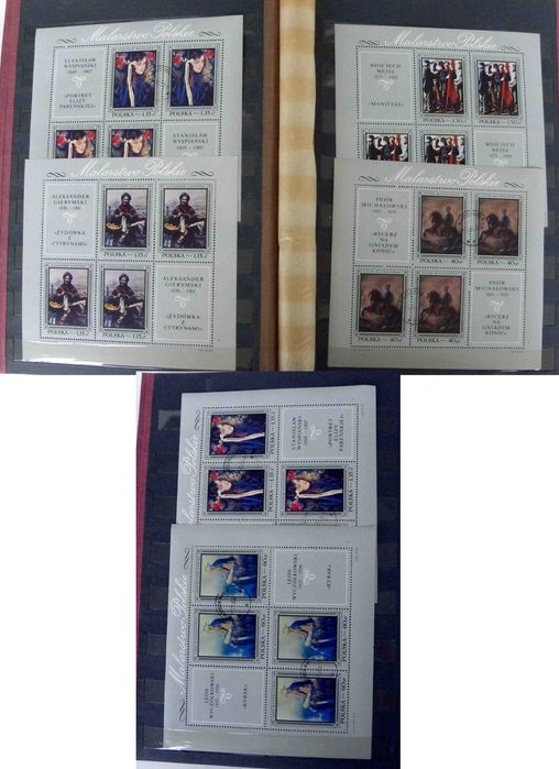 Klaser ze znaczkami, znaczki pocztowe A71