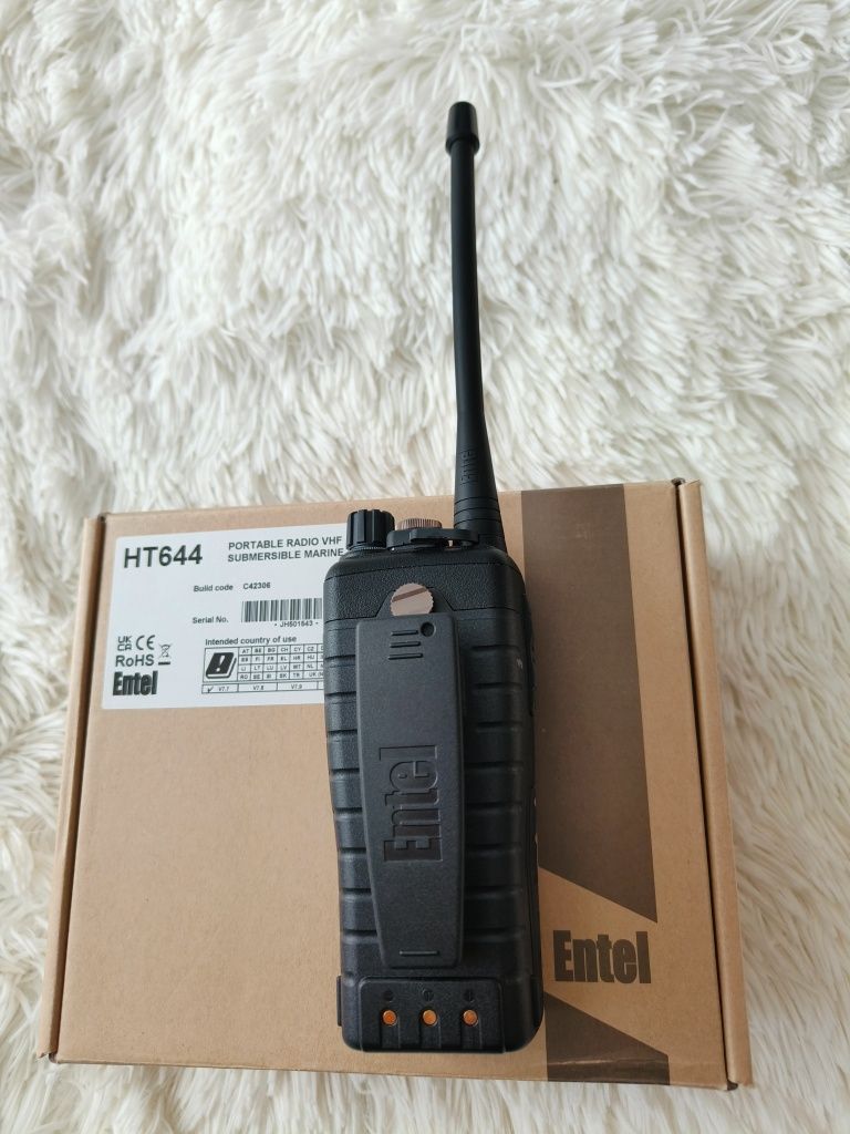 Radio morskie VHF, profesjonalne, ręczniak, ENTEL HT644, nowe,