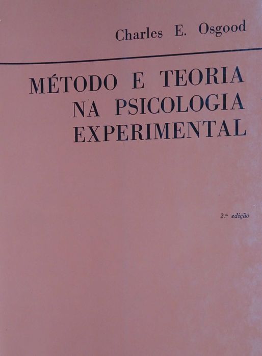 Método e Teoria na Psicologia Experimental de Charles E. Osgood