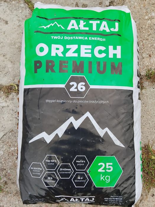 WĘGIEL ORZECH , orzech , węgiel , opał , ekogroszek