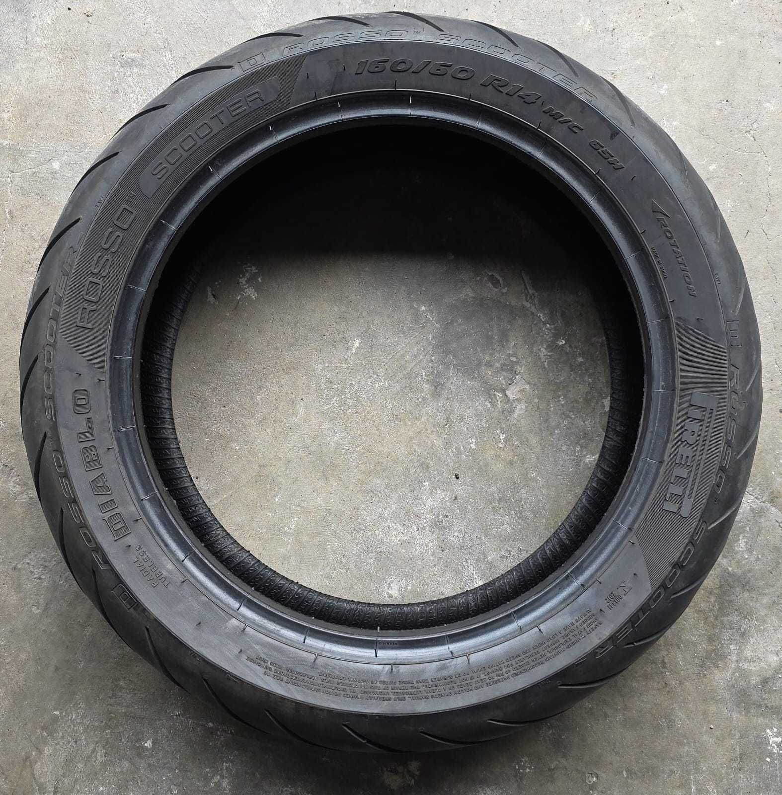 Opona Skuter 160/60/14 Pirelli Diablo Rosso, tylna