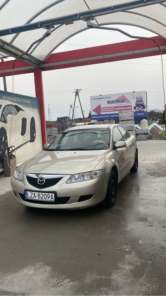 samochód osobowy mazda 6 2003 diesel złota