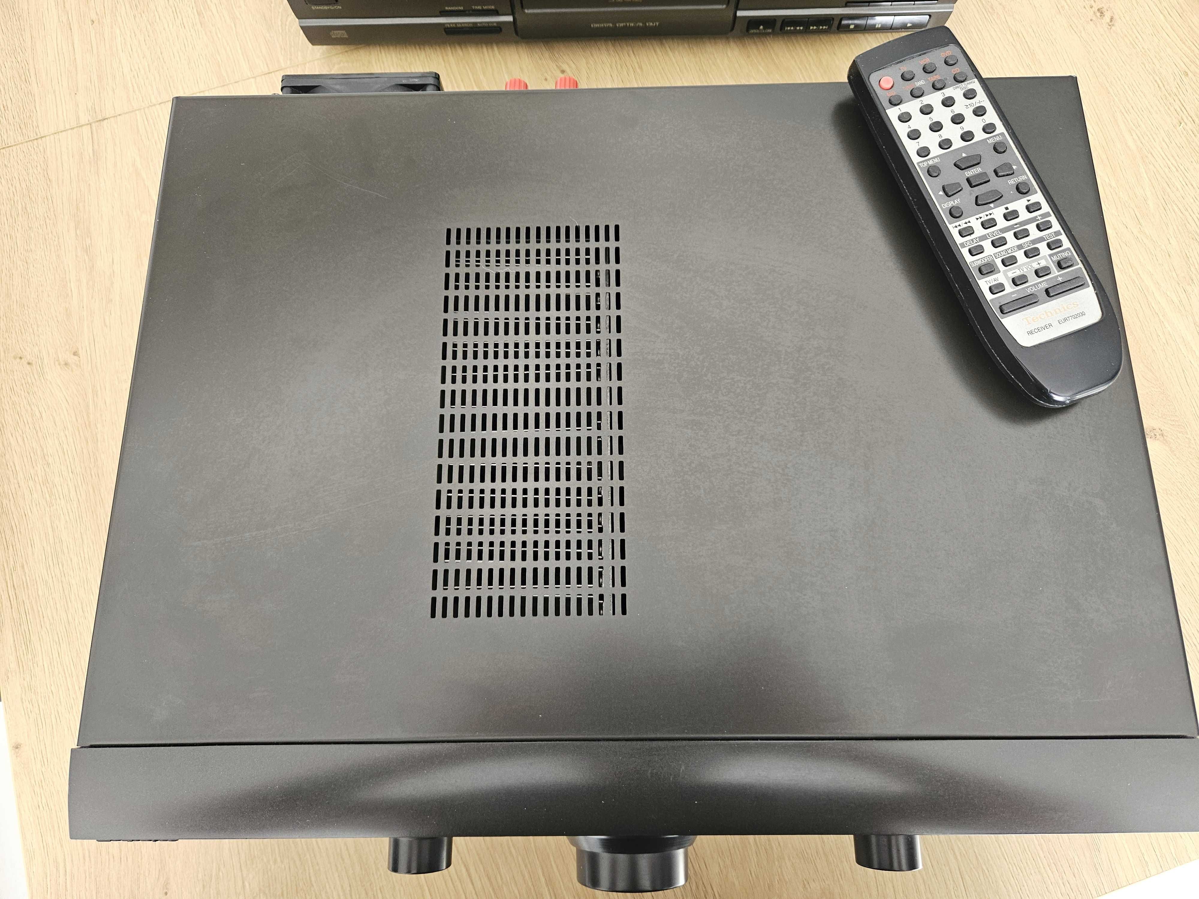 Technics SA-DX1050 + CD SL-PG390 + pilot