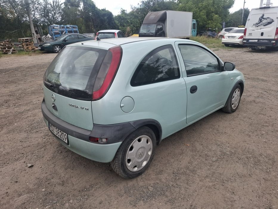 Opel Corsa 1.7 DTi 2001 Klima Elektryka Wspomaganie