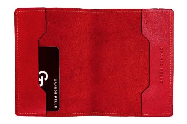 Обложка на паспорт. Кожаная, глянцевая  SICILLIA  140 мм × 100 мм