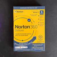 Antivirus Norton 360 Deluxe Novo Selado