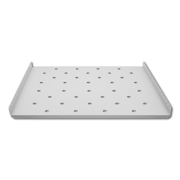 Półka do szafy RACK 19'' stała 490x433 szara udźwig 20 kg Qoltec 54503