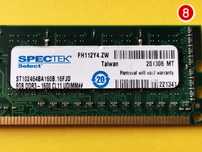 DDR3 8GB SpecTek CruciaL 12800 -Komputer