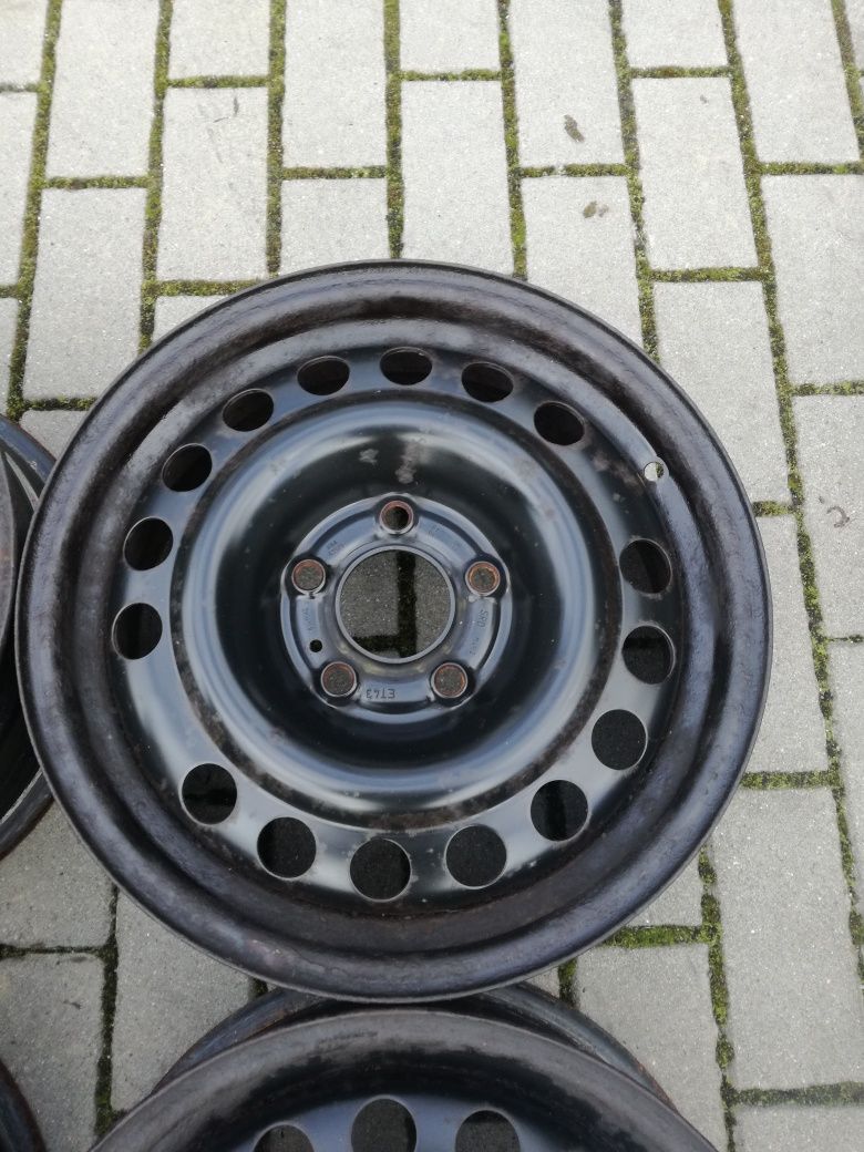 Stalowe felgi Opel 15" 5x110