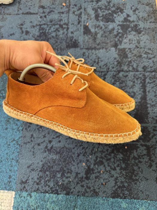 Замшеві кеди еспадрильї Bocage