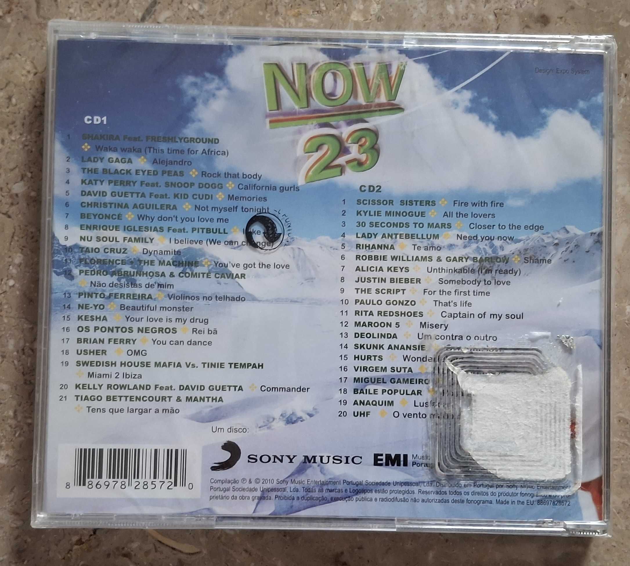NOW 23 - 2 CDs - vários artistas (novo e selado)