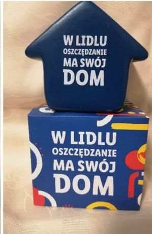 Skarbonka - Domek - "LIDL" - Nowa w pudełku
