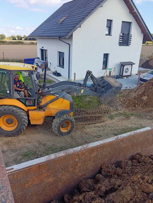 usługi koparko ładowarką