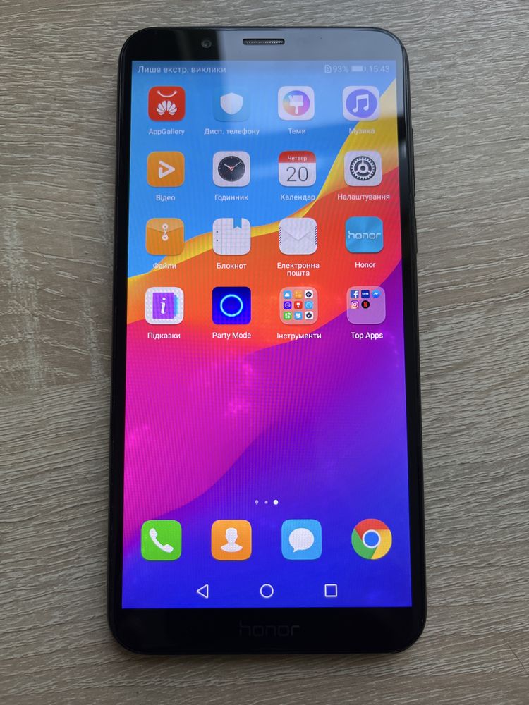 Honor 7c pro 3/32