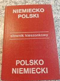 Słownik kieszonkowy niemiecko polski / polsko niemiecki