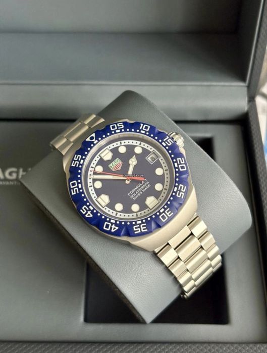 Tag Heuer formula 1 solargraph 38 mm, completamente novo , sem marcas