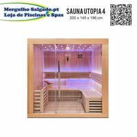 Sauna a vapor Utopia 4 lugares