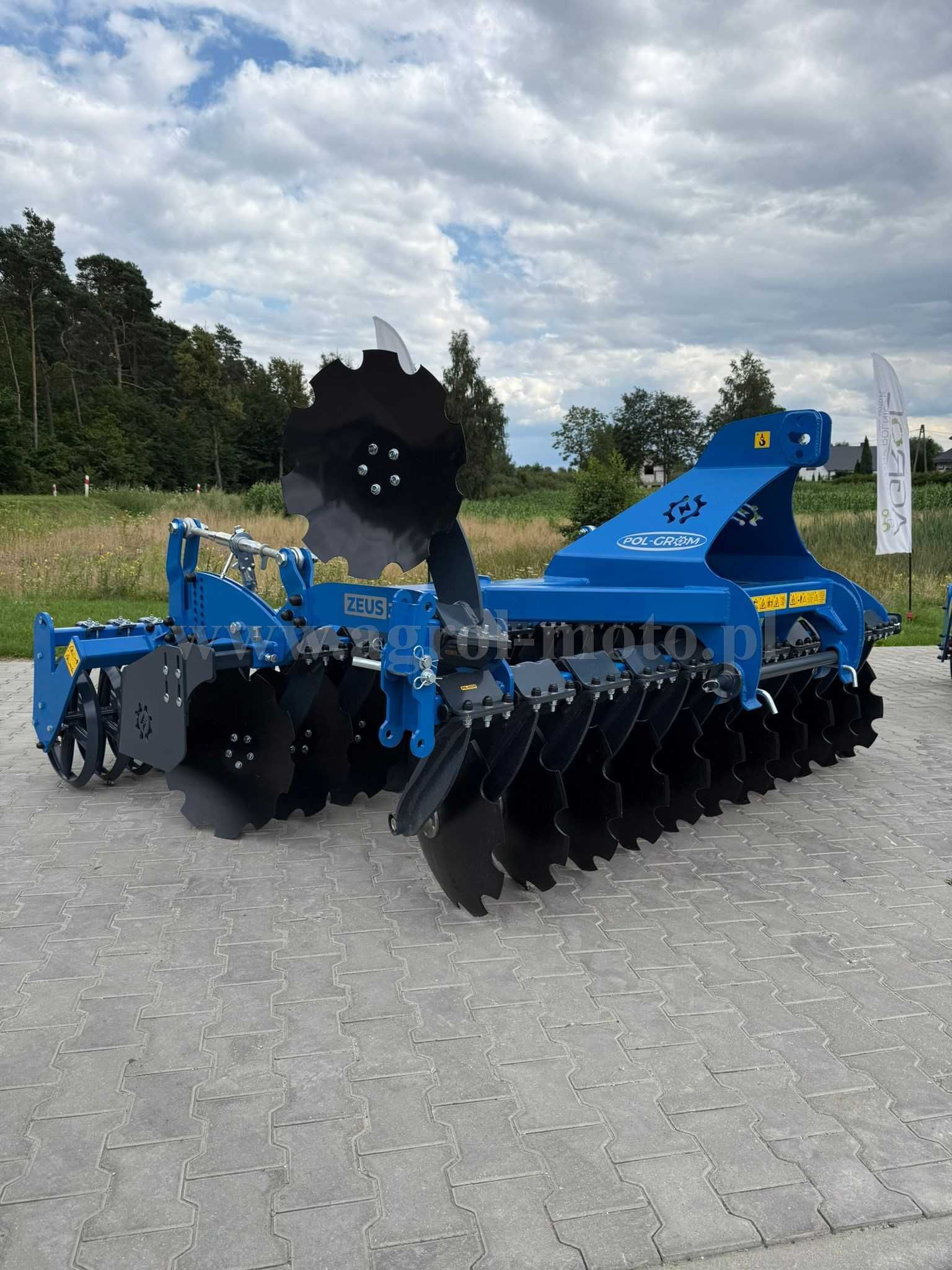 Agregat talerzowy Brona POL GROM 2.5 - 3m. AGRO FACTORY INTER TECH