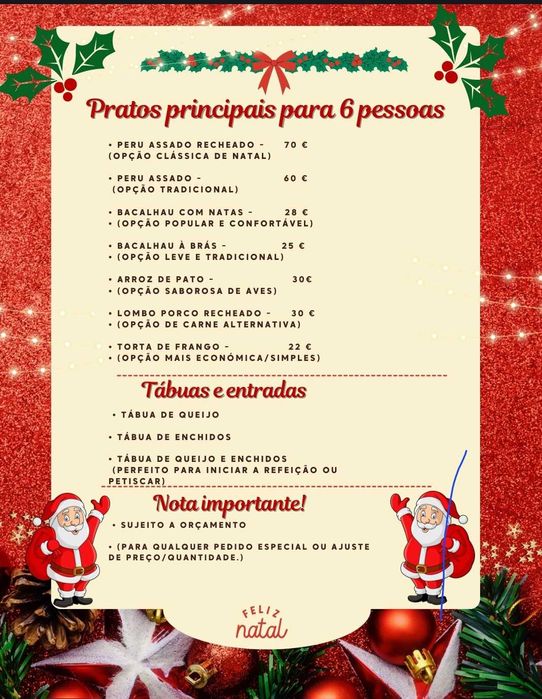 Encomendas de Natal, Bolos casamento, batizado, aniversário