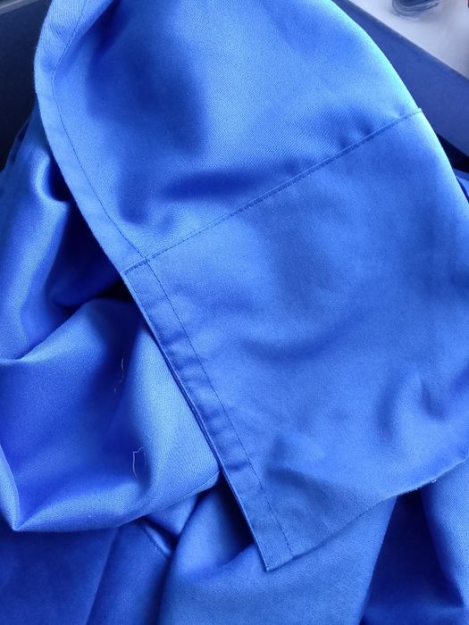 Штори блакитні, довгі