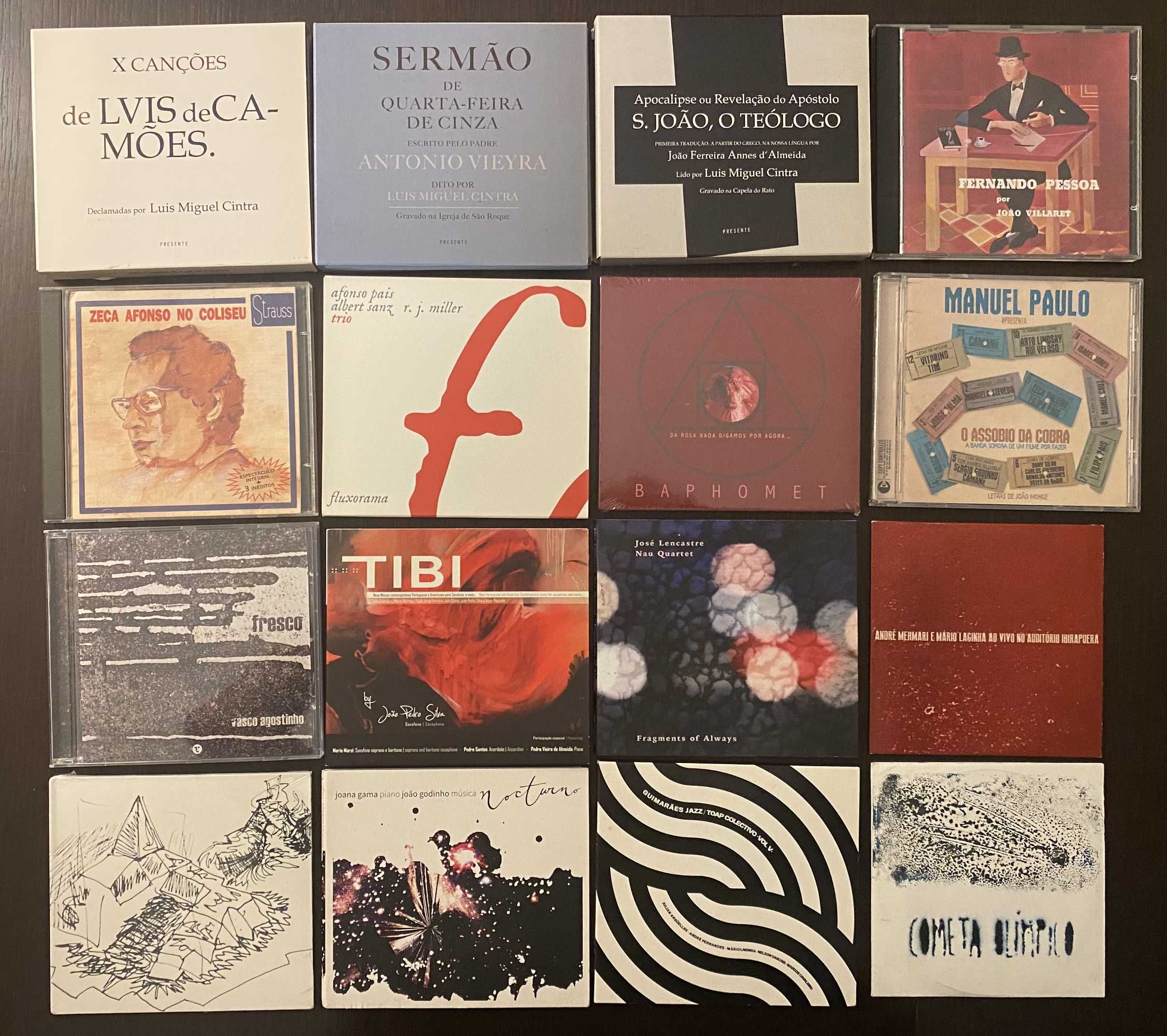 CDs: ambient, dub, trip hop, rock, jazz, world music, etc