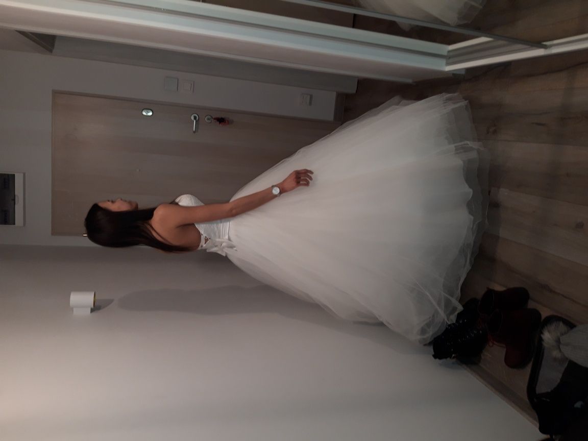 Suknia ślubna model - princessa + bolerko