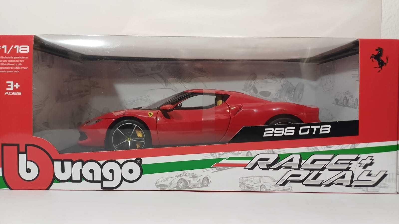 1/18 Ferrari 296 GTB vm - Bburago R&P