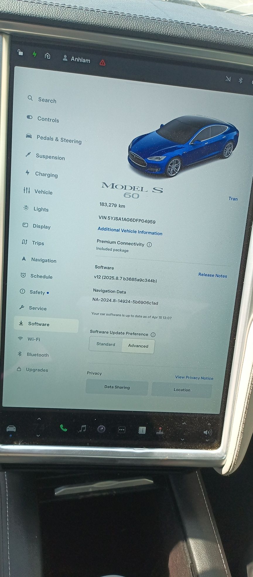 Продам семимісну tesla model s 60kw 7 місць