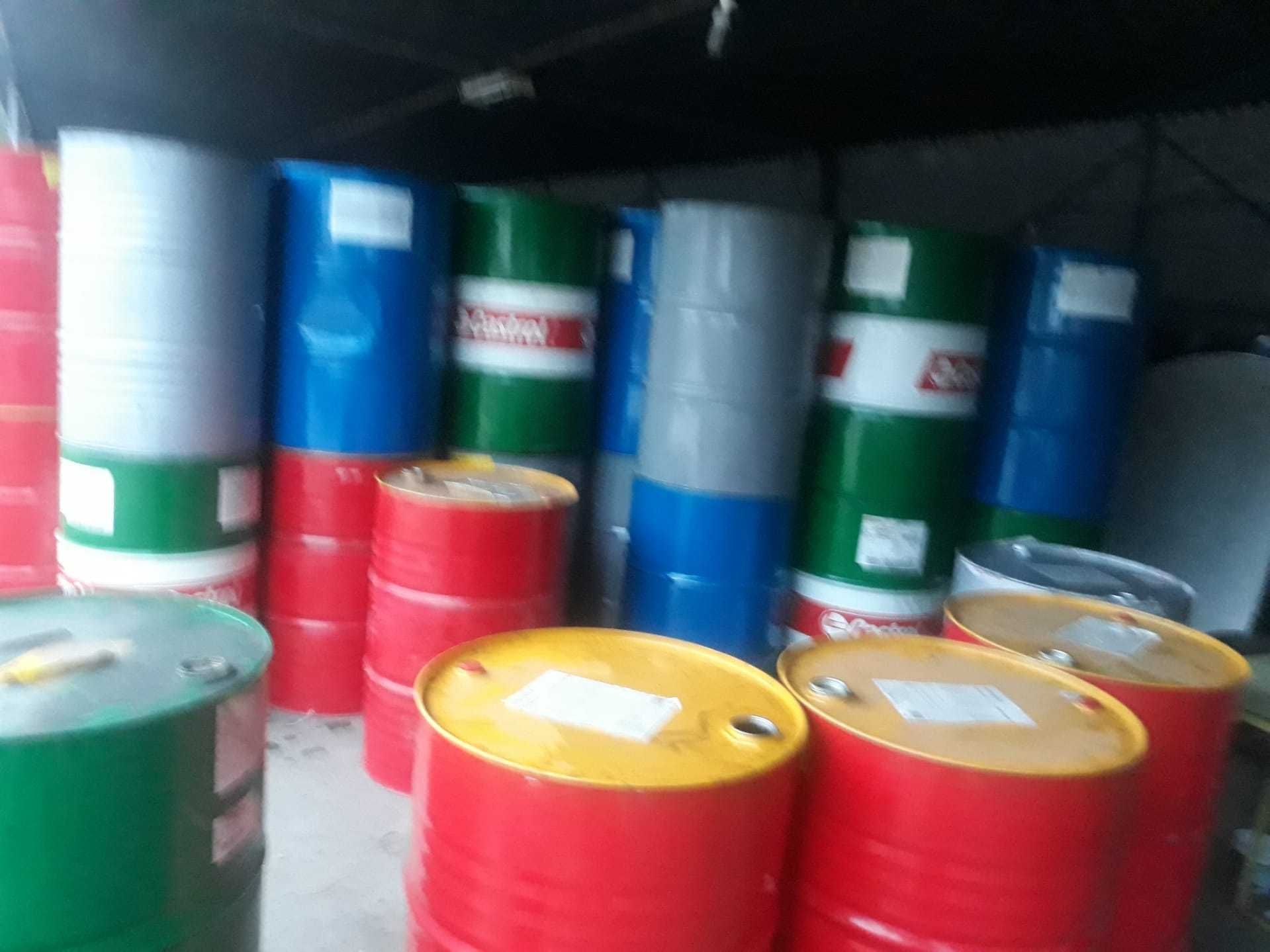 Bidons de chapa 200L parcialmente novos