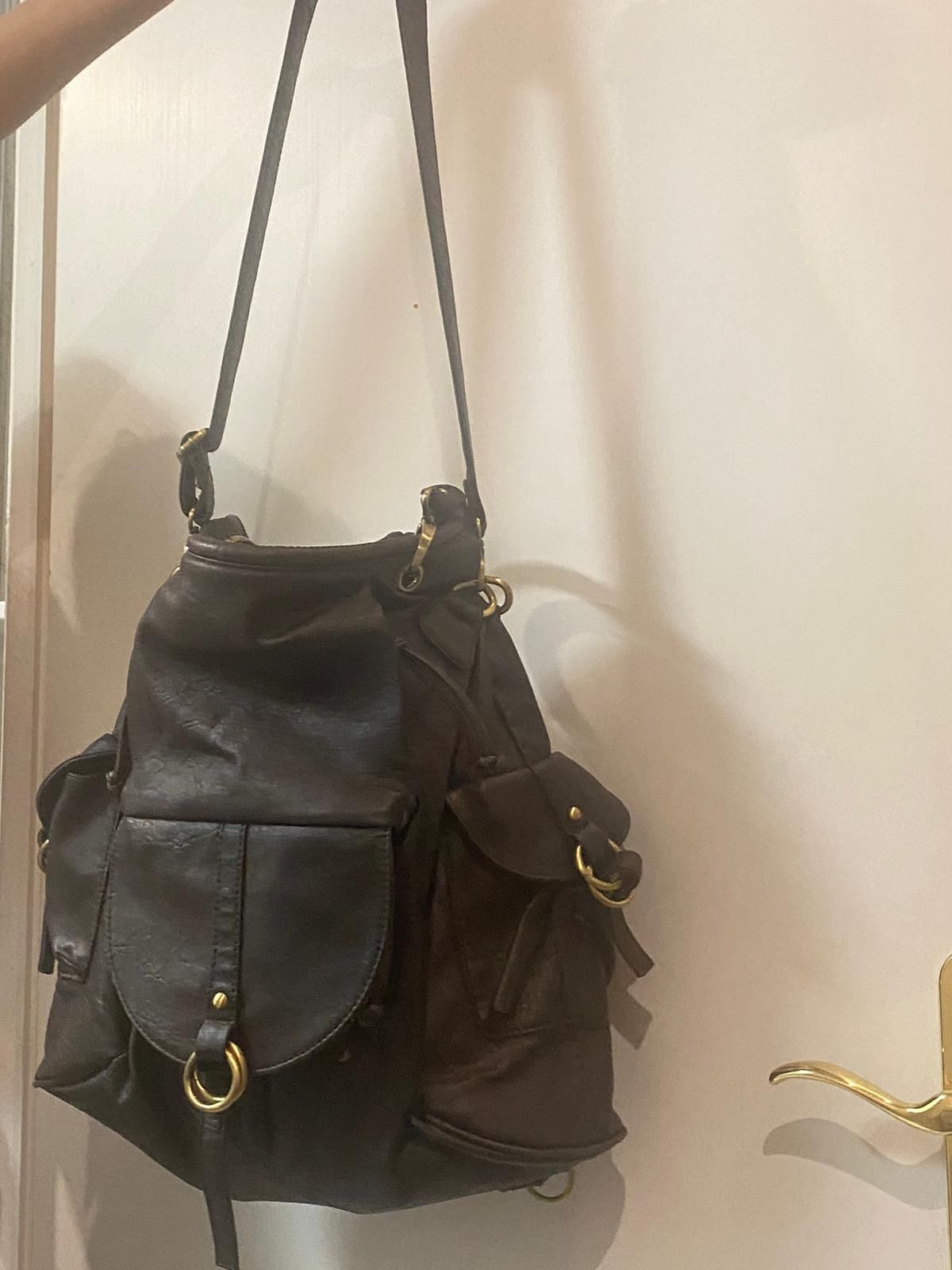 Real leather bag