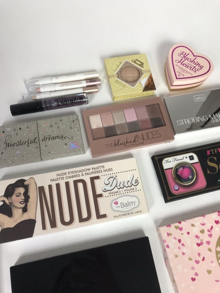 Paczka zestaw firmowych kosmetyków! OKAZJA! Too Faced, NYX, Zoeva