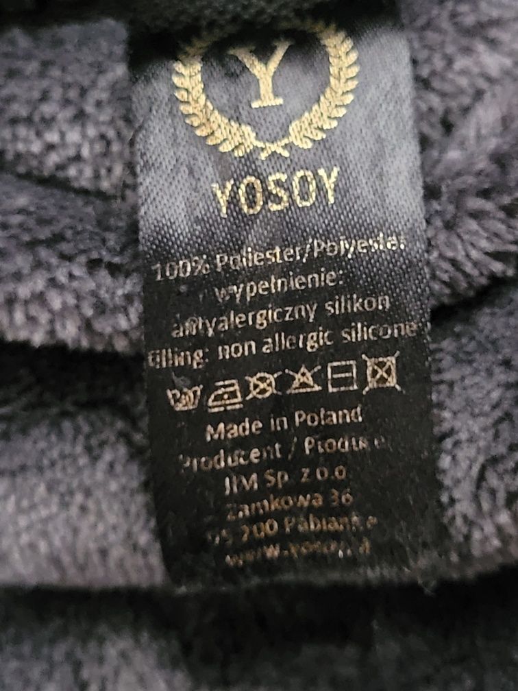Ciepły śpiworek zimowy Yosoy Scandi pikowany z futerkiem
