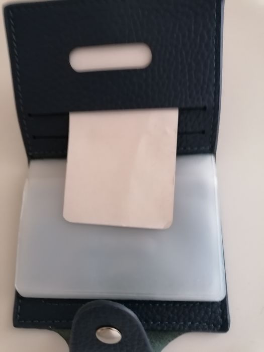 Carteira de homem em pele