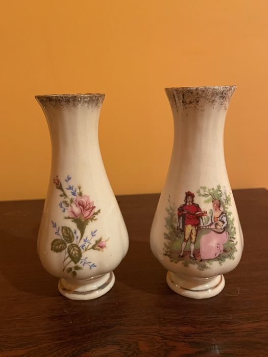 Figurki z porcelany antyki kolekcje prlu vintage
