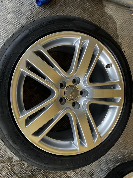 Koła felgi opony letnie audi oe 18 5x112 245/40/18 et34 jak nowe orygi