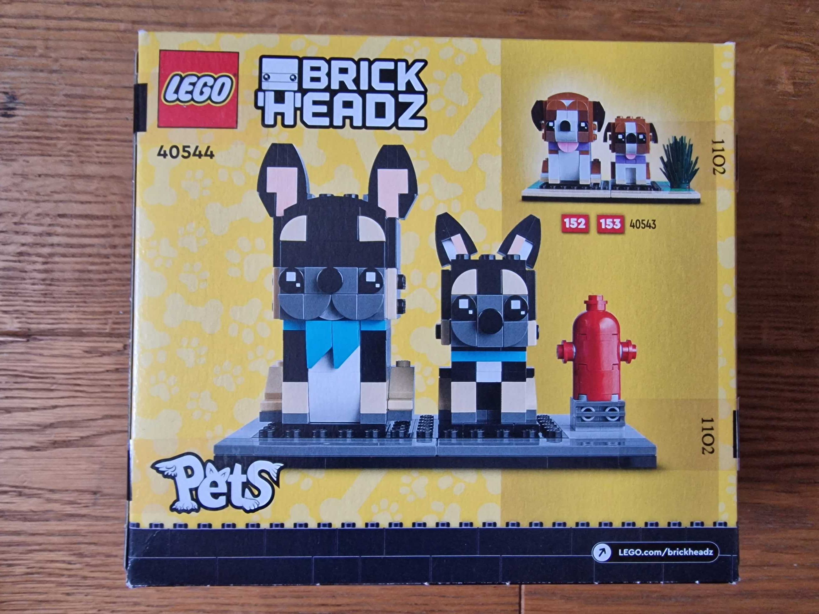 LEGO Brick Headz 40544 Buldog Francuski