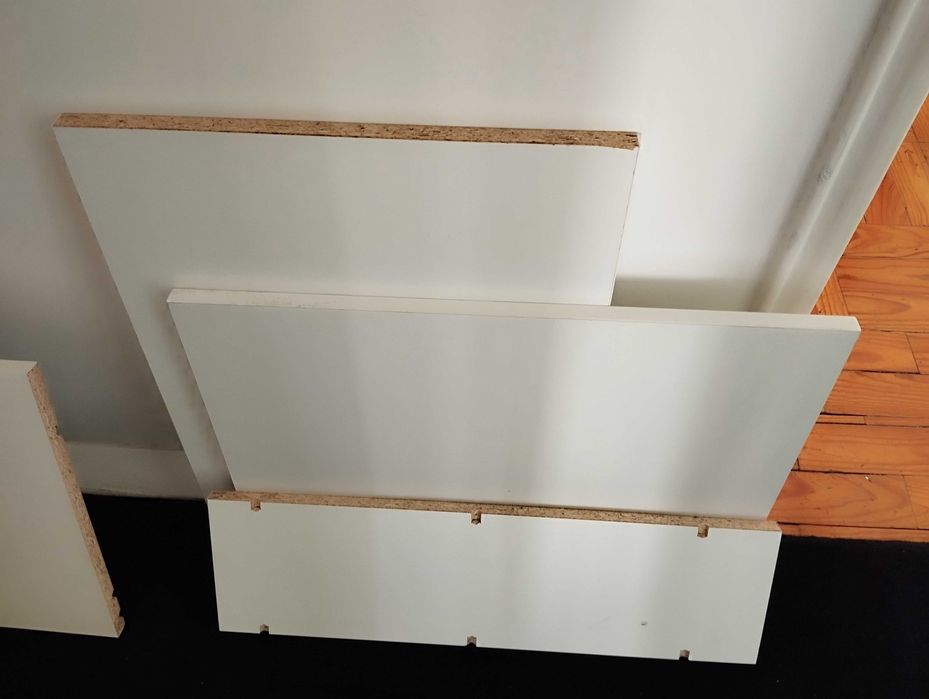 Placas de melamina branco para aproveitamento