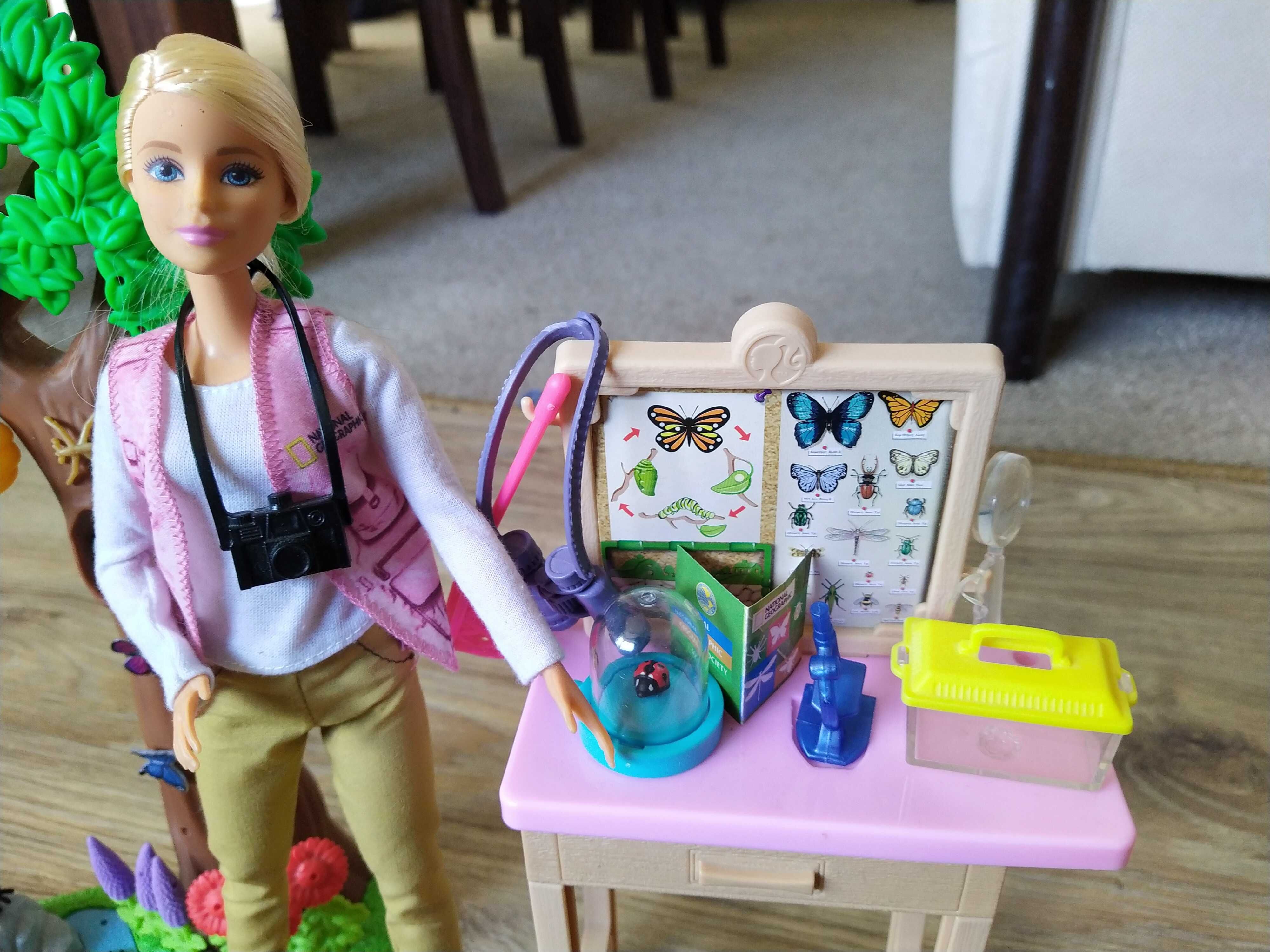 druga Barbie entomolog badaczka owadów z akcesoriami