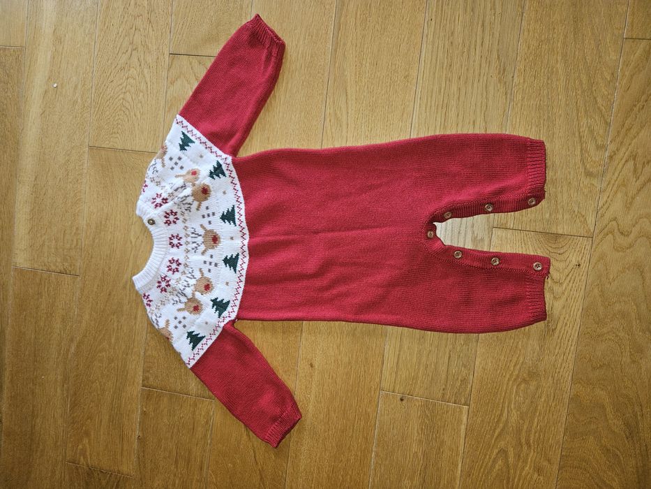 Rampers świąteczny rozm.68