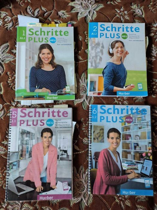 Schritte Plus NEU немецкий язык A 1.1, A 1.2, B 1.1, B 1.2