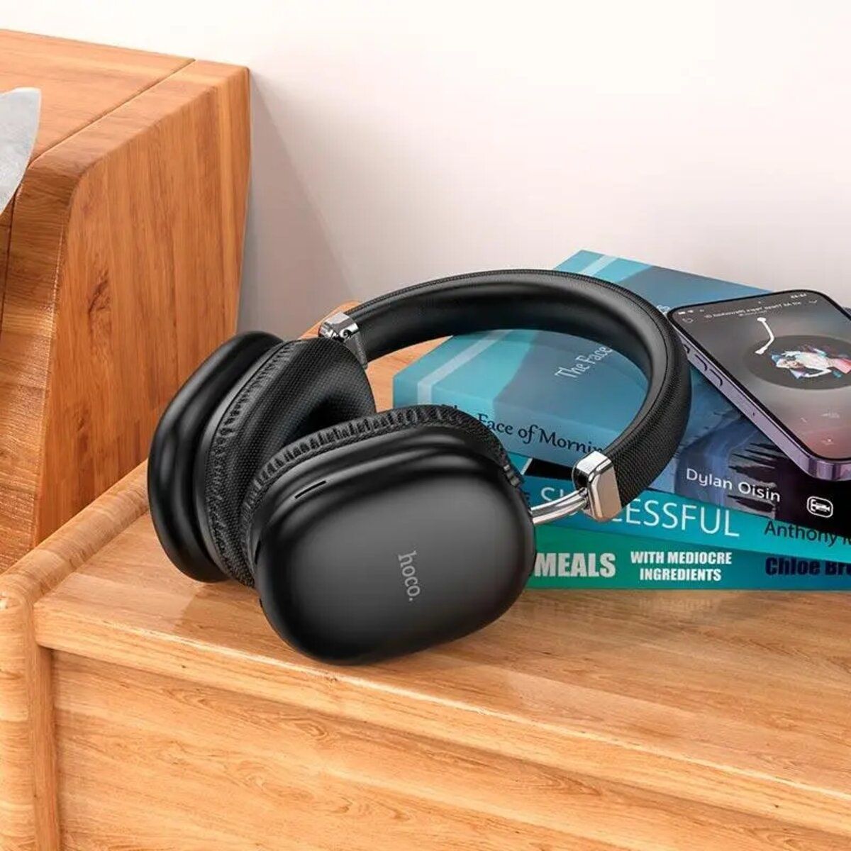 Бездротові Навушники Hoco W35 Max 90годин Bluetooth з MicroSD