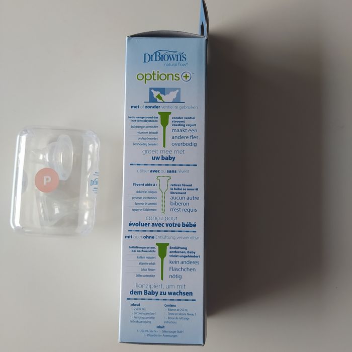 Pack biberão e tetinas Dr Brown's