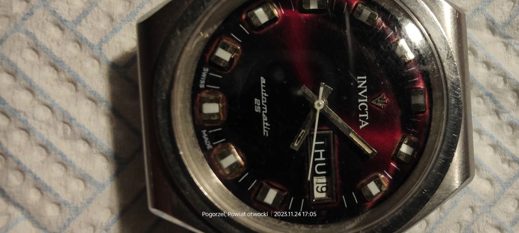 Sprzedam zegarek Vintage INVICTA