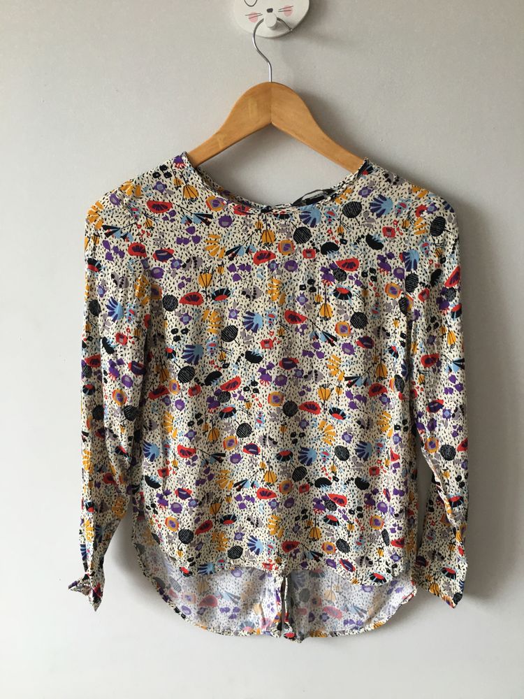 Bluzka kolorowa H&M kolorowe wzorki