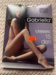 Gabriella - rajstopy lycra 15 den- GLACE, ROZMIAR 5
