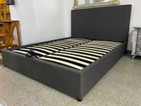 Cama com arrumação + cabeceira 150x190 NOVO  *ENVIO GRATIS