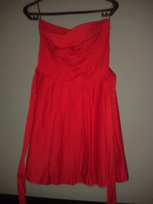 Vestido vermelho - Bershka